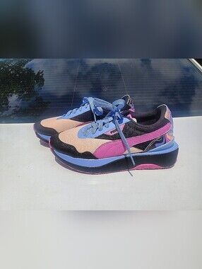 Puma Cruise Rider Peach Marble Women's Size 8 Sneakers  #383008-01